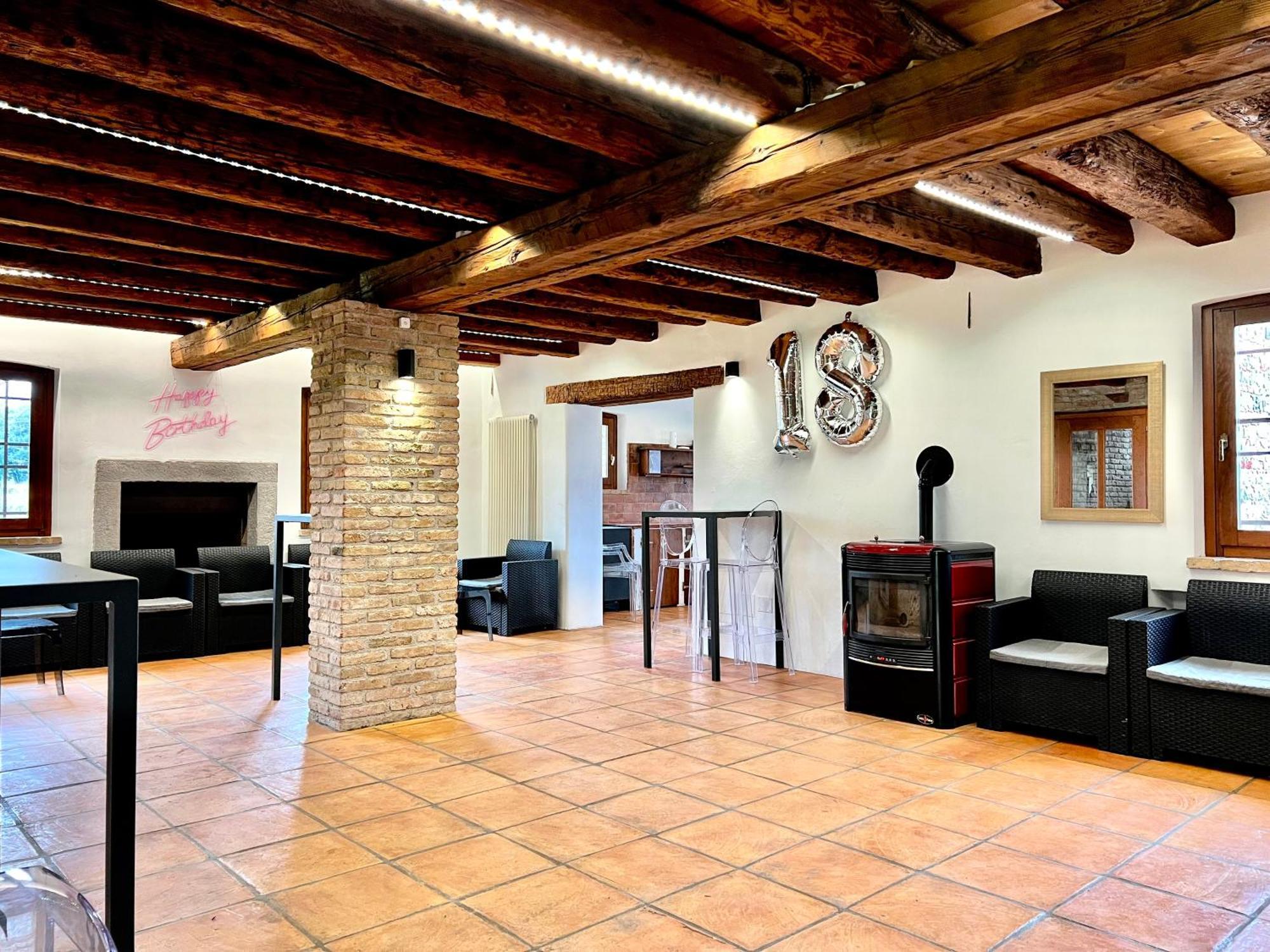 Villa Saten Pavia d'Udine Екстериор снимка