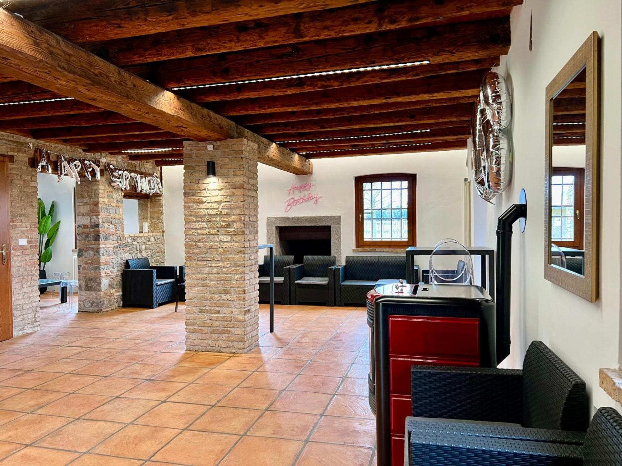 Villa Saten Pavia d'Udine Екстериор снимка